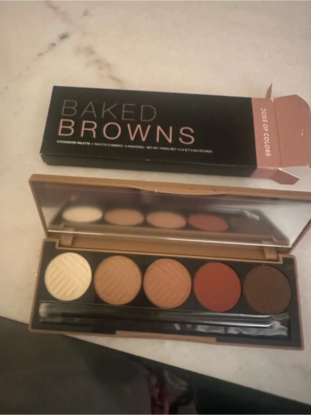 Eyeshadow Palette – Neutral Brown & Warm Tan Shades